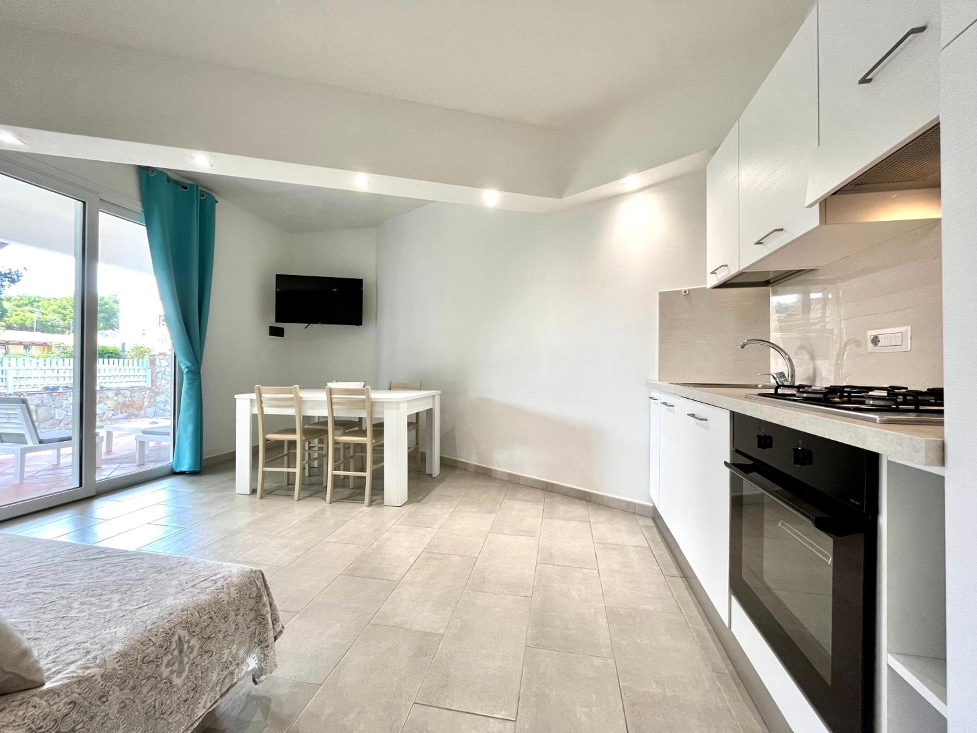 Angolo Mare Apartments & Rooms Porto Pino Exterior foto